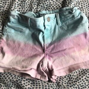 Girl’s Ombré So Ultimate Shortie Shorts Size 12